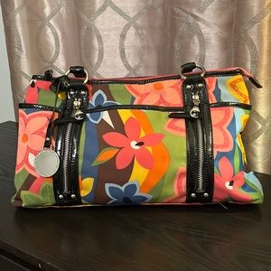 Frank Sarto floral tote